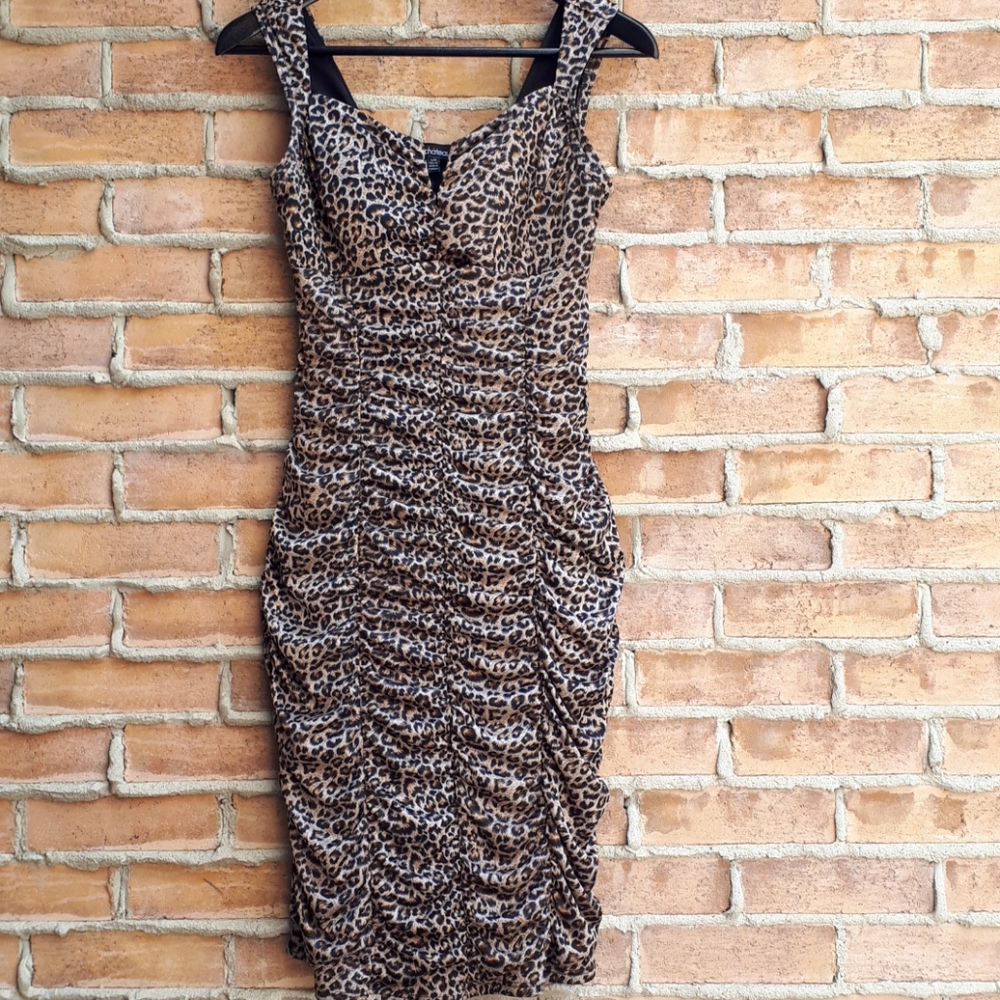 le chateau Rouched Bodycon Dress